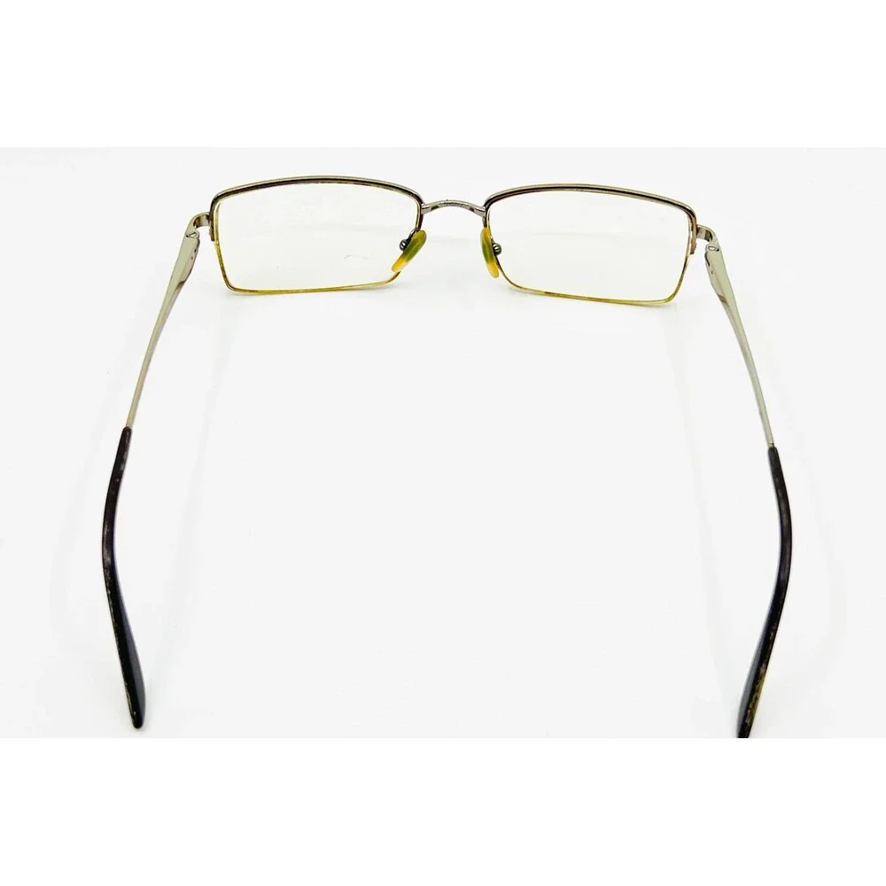 Ray-Ban Eyeglasses Mens Silver Rectangle RB 6154 2531 54-17-140